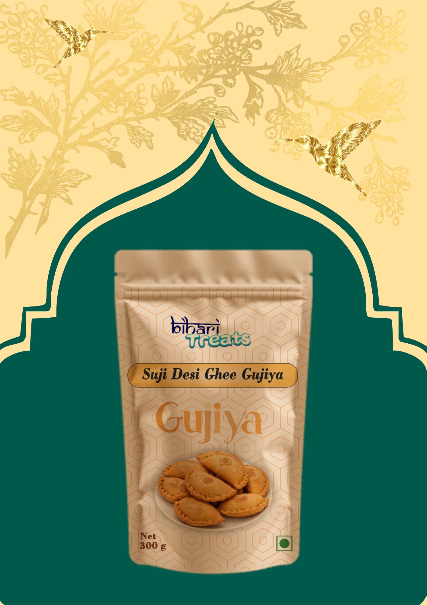 Suji Desi Ghee Gujiya